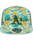 Фото #3 товара Men's Oakland Athletics Tropic Floral Golfer Snapback Hat