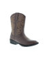 Little Kids Ranch Unisex Pull On Western Cowboy Boot