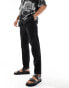 Фото #3 товара New Look linen blend trousers in black