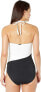 LAUREN RALPH LAUREN Women's 236201 Bandeau One-Piece BLACK Swimsuit Size 6