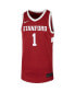 ფოტო #3 პროდუქტის Men's #1 Cardinal Stanford Cardinal Team Replica Basketball Jersey
