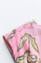 Фото #7 товара Платье из смесового льна с принтом ZARA