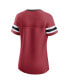 Фото #3 товара Women's Cardinal Arizona Cardinals Original State Lace-Up T-shirt