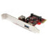 Фото #2 товара StarTech.com 2 port PCI Express SuperSpeed USB 3.0 Card with UASP Support - 1 Internal 1 External - PCIe - USB 3.2 Gen 1 (3.1 Gen 1) - Red - CE - FCC - 0 - 50 °C - -20 - 60 °C