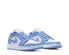 Кроссовки Nike Air Jordan 1 Low UNC (Голубой)