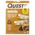 Фото #1 товара Quest Nutrition, протеиновые мини-батончики с шоколадной крошкой и вкусом печенья, 14 батончиков по 23 г (0,81 унции) каждый
