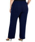 Фото #2 товара Plus Size New Shine Knit Dressing Pants, Created for Macy's