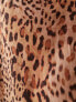 Фото #5 товара ASOS DESIGN Curve maxi slip dress in spun in animal print