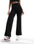 New Look wide leg legging in black