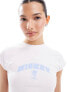 Miss Selfridge licenced varsity disney tee with mickey graphic