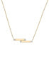 Audrey by Aurate diamond Double Bar 18" Pendant Necklace (1/10 ct. t.w.) in Gold Vermeil, Created for Macy's Gold-Plated Sterling Silver, 18 inches - фото #1