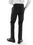 Фото #7 товара ASOS DESIGN slim linen mix suit trousers in black