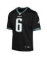 Фото #2 товара Nike Big Boys and Girls DeVonta Smith Black Philadelphia Eagles Game Jersey