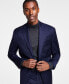 Фото #3 товара Men's Classic-Fit Wool-Blend Stretch Suit Separate Jacket