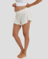 ფოტო #3 პროდუქტის Women's Fleur Smocked Maternity Shorts