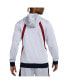 Men's White USA Basketball 224 Summer Authentic On-Court Game Full-Zip Jacket Белый, S - фото #2