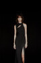 Фото #1 товара Платье из крепа с вырезами ZARA