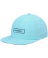 Фото #1 товара Men's Aqua Solid Hybrid Snapback Hat