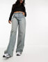 Stradivarius STR baggy jeans in vintage wash 40 - фото #6