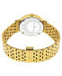 ფოტო #3 პროდუქტის Alexander Watch AD201B-02, Ladies Quartz Small-Second Watch with Yellow Gold Tone Stainless Steel Case on Yellow Gold Tone Stainless Steel Bracelet