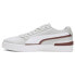 Фото #5 товара Puma Clasico Varsity Patch Lace Up Mens Burgundy, Grey, Red Sneakers Casual Sho