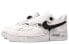 【定制球鞋】 Nike Air Force 1 Low 达芬奇定制 无主之地 涂鸦 贴布 简约 低帮 板鞋 GS 白黑 / Кроссовки Nike Air Force DD8959-100
