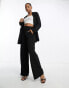 Фото #1 товара Vero Moda wide leg jersey trouser co-ord in black