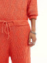 Native Youth chunky knitted trousers co-ord in red