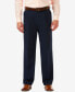 ფოტო #1 პროდუქტის Men's Cool 18 PRO Classic-Fit Expandable Waist Pleated Stretch Dress Pants