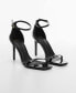 Women's Patent Leather-Effect Strap Sandals