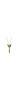 Gold-Tone Whistle Butterfly Pendant Necklace