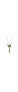 Фото #1 товара Gold-Tone Whistle Butterfly Pendant Necklace