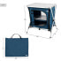 Шкаф для кемпинга Aktive Складной Синий 2 штук 60 x 67 x 44 cm