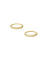 ფოტო #1 პროდუქტის Pave Ring Set of 2