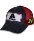 Фото #1 товара Men's Black William Byron Retro Patch Snapback Adjustable Hat