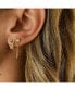 Anika Chain Huggie Hoop Earring