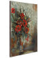 Фото #2 товара Bouquet Mixed Media Iron Hand Painted Dimensional Wall Art, 40" x 32" x 2.5"