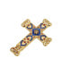 ფოტო #2 პროდუქტის Symbols of Faith Enamel Cross Brooch