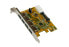 Exsys EX-11094 - PCIe - USB 3.2 Gen 1 (3.1 Gen 1) - CE - FCC - Renesas - 0 - 55 °C - -30 - 75 °C