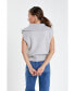 Фото #2 товара Women's Zip Mock Neck Vest