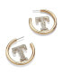 Фото #1 товара Women's Texas Rangers Hoops Earrings