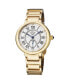 ფოტო #1 პროდუქტის GV2 Women's Rome Gold-Tone Ion Plating Swiss Quartz Bracelet Watch 36 mm