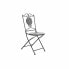 Фото #1 товара Садовое кресло DKD Home Decor Керамика Чёрный Ковка (42 x 50 x 90 cm)