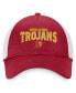 Фото #2 товара Men's Cardinal, White USC Trojans Breakout Trucker Snapback Hat