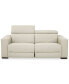 Фото #4 товара Nevio 82" 2pc Leather Sofa with 2 Power Recliners, Created for Macy's