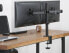 Maclean Uchwyt biurkowy na 2 monitory 17" - 32" (MC-884)