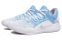 Фото #3 товара Кроссовки баскетбольные Nike Hyperdunk Low 10 зимние снежинки Вариант с прозрачной чернилой Низкие бело-голубые AR0465-100