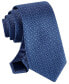 ფოტო #4 პროდუქტის Men's Classic Double-Square Medallion Tie