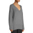 Фото #4 товара Scoop Slouchy V-Neck Sweater Women's size 2