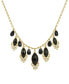 Фото #1 товара 2028 gold-Tone Teardrop Adjustable Necklace